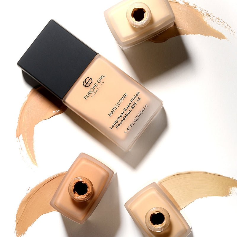 Long-Wear Matte Cover Foundation | With SPF 15