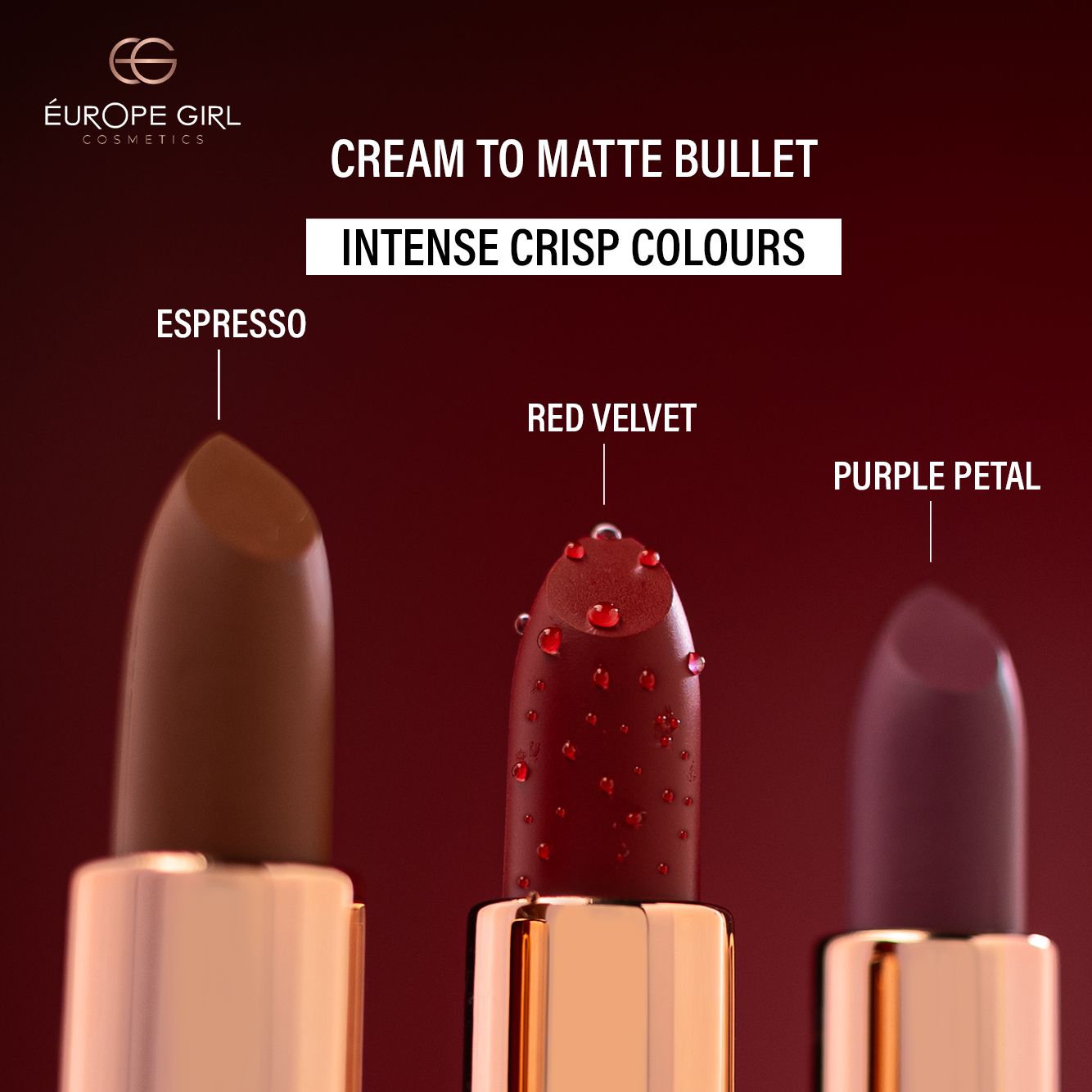 Silky Matte Bullet Lipstick ( Pack of 2 )