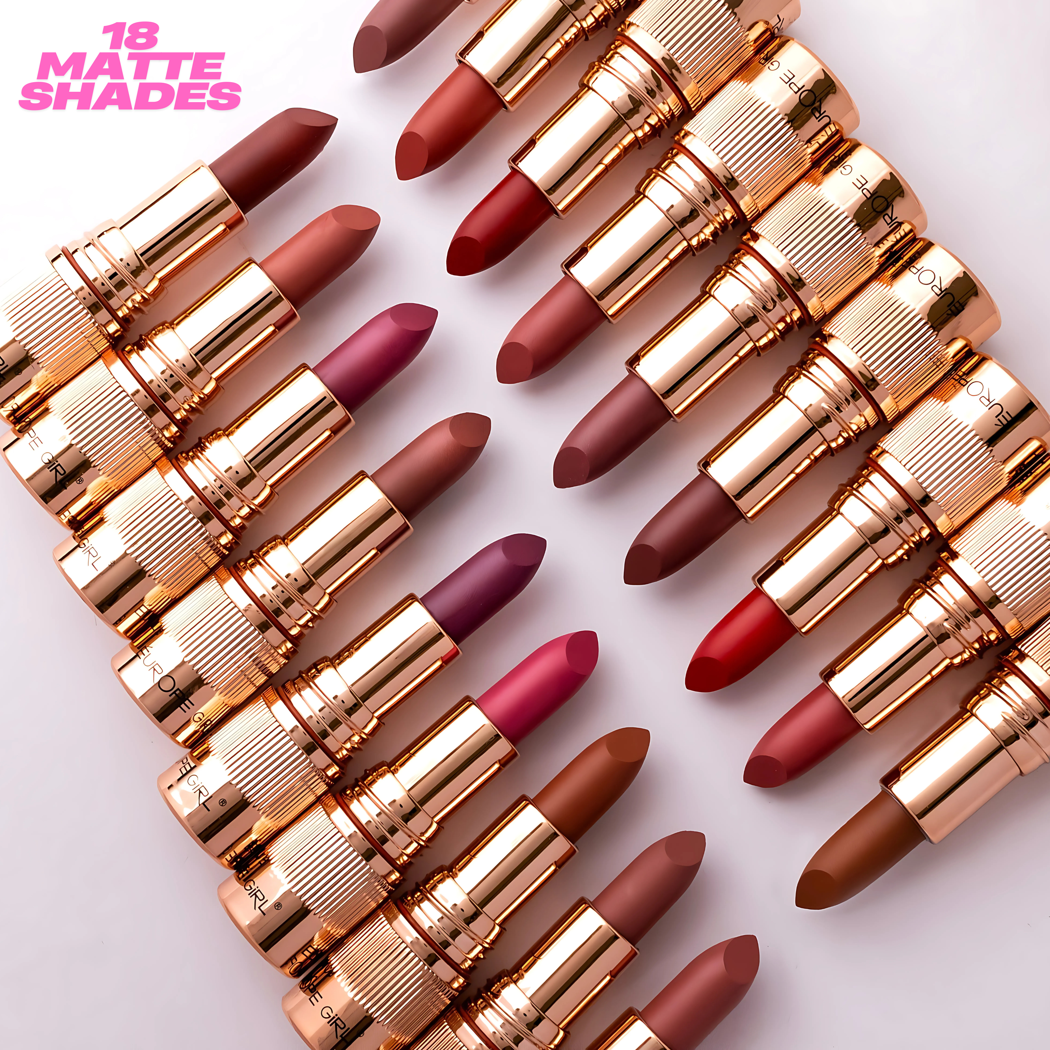 Silky Matte Bullet Lipstick ( Pack of 2 )