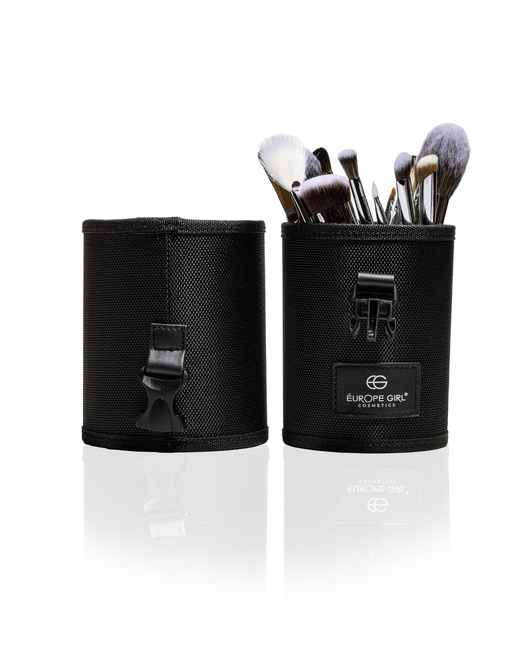 Brush holder with 18 pcs brushes + free brush cleanser