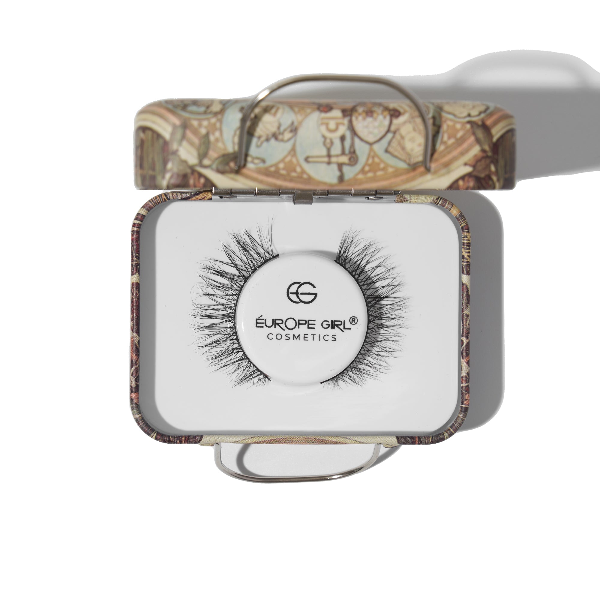 Clear Band Fluffy 3D Mink False Eyelashes | Trunk Case for Stylish Storage