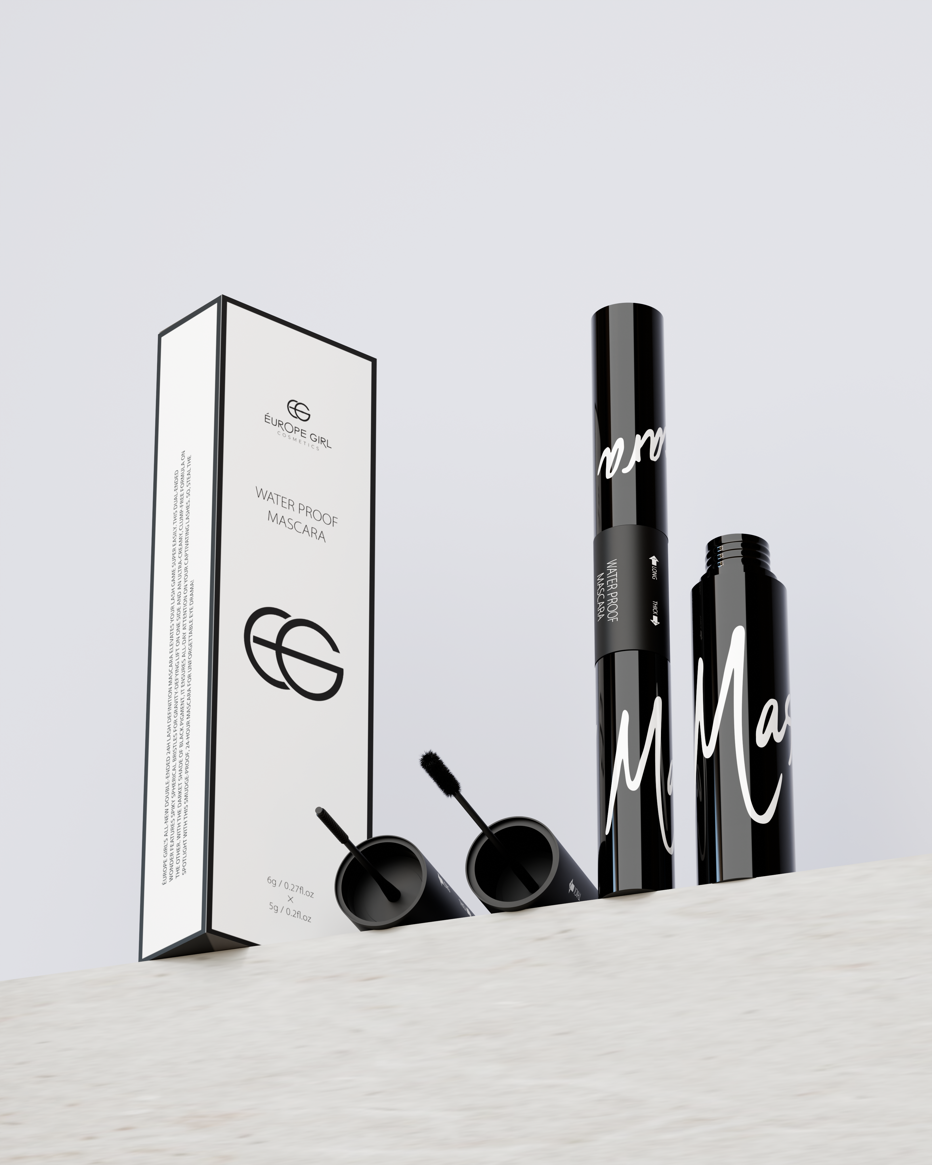 Éurope Girl Water Proof Mascara