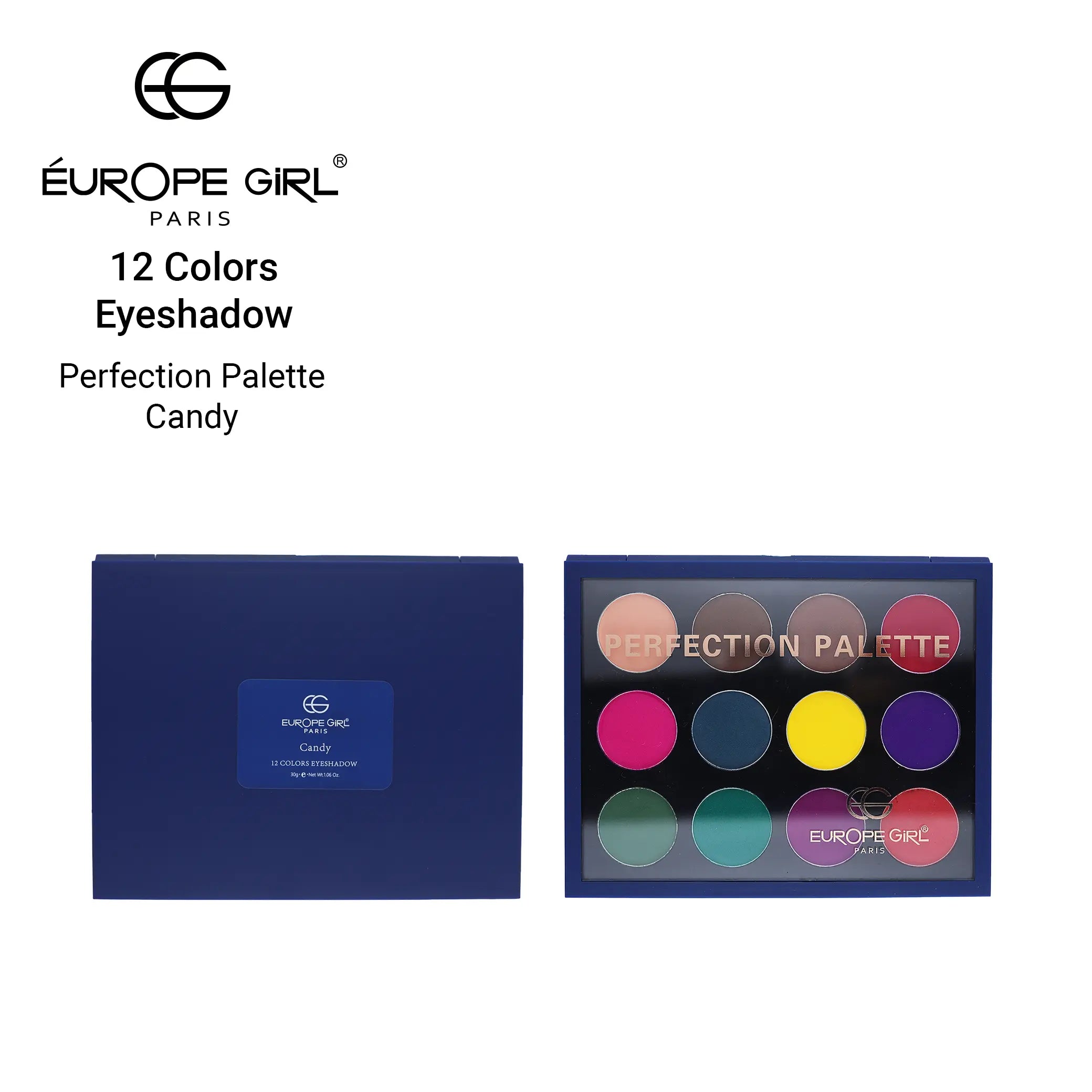 12 Colors Candy Eyeshadow – Perfection Palette