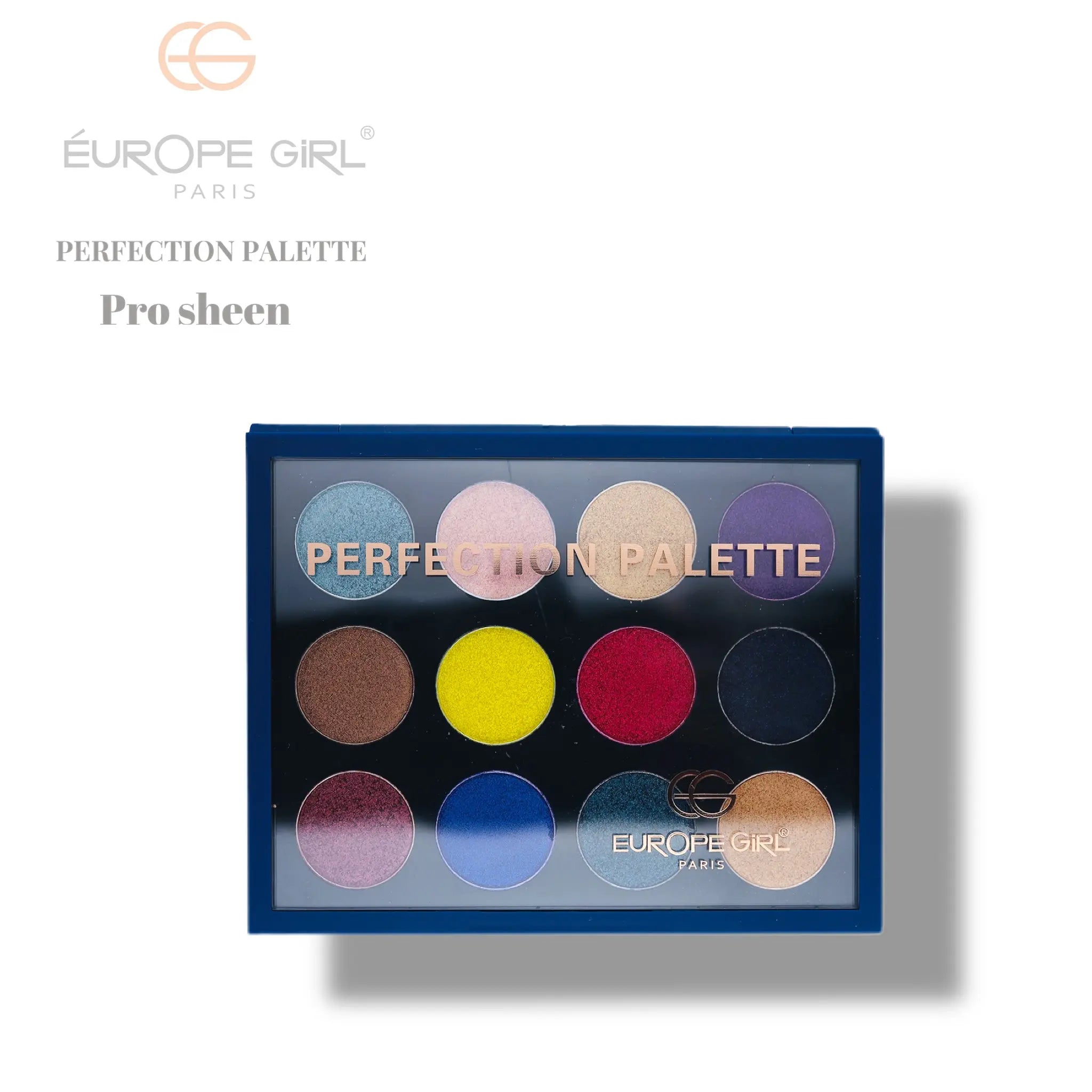 12 Colors Pro Sheen Eyeshadow – Perfection Palette