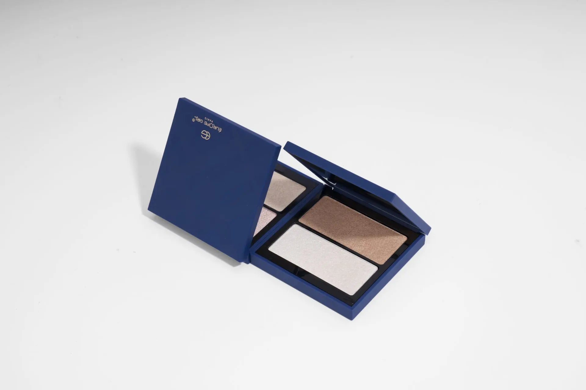 2 Color Highlighter Beam | Dual Shade Radiant Highlighter Palette | Highly Reflective Pearl Pigments | Different Highlighter Variant for Fair, Medium & Deep Skin | Clean- CrueltyFree | Travel-Friendly | 20g