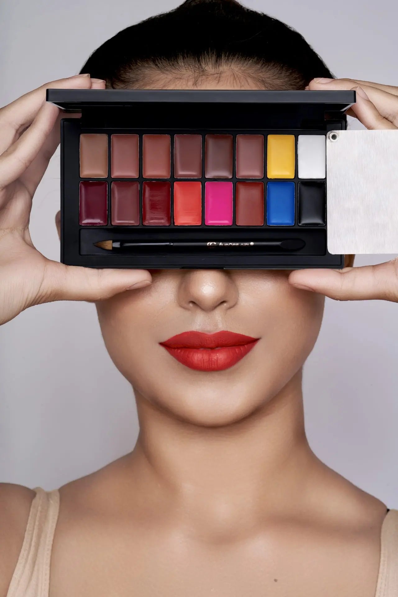 Kiss Me Lip Palette | 16 Creamy Matte Shades