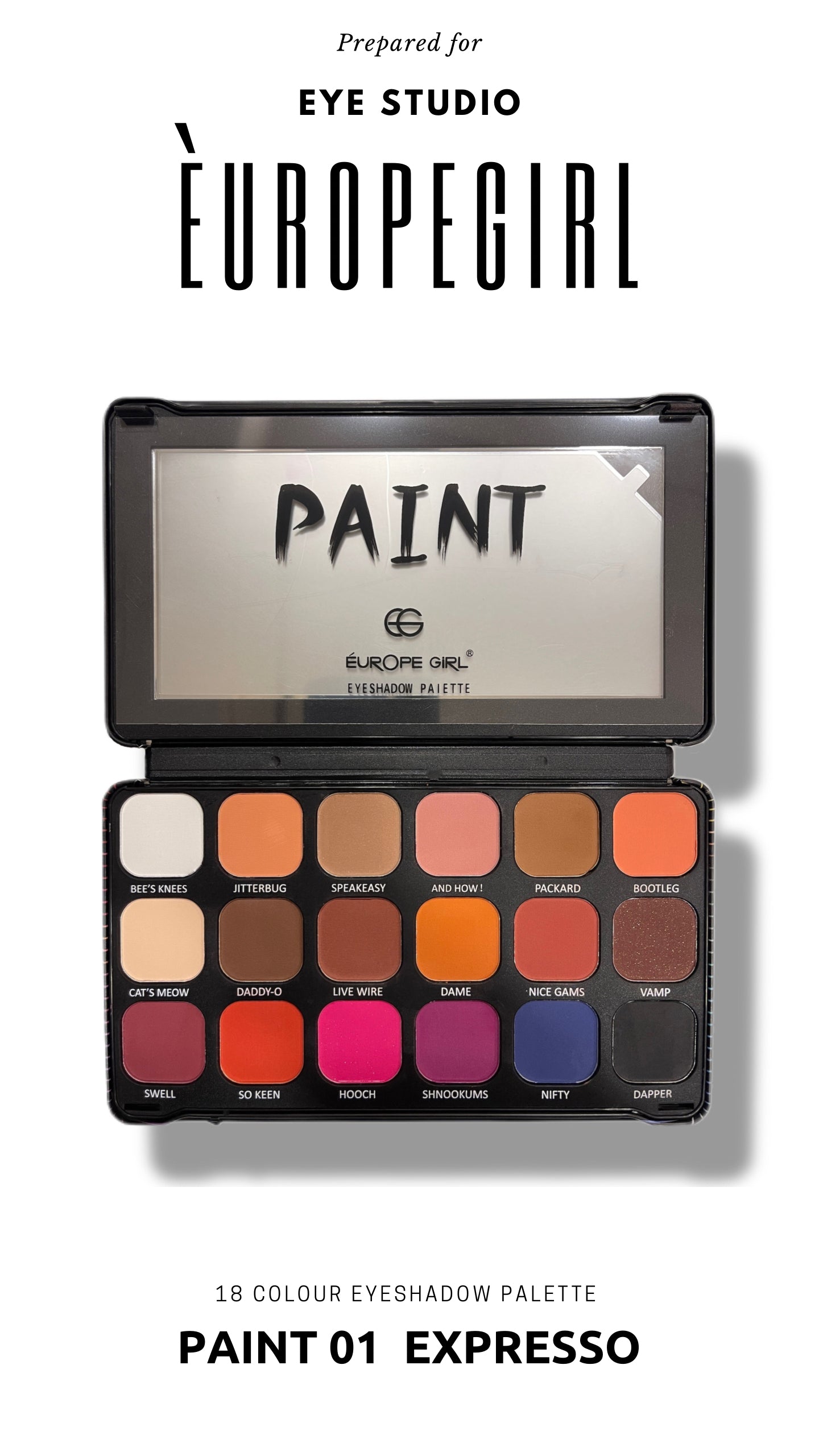 Paint Eyeshadow Palette - Expresso