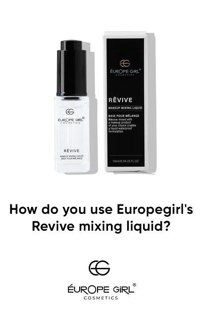 How do you use Europegirl's Revive Mixing liquid?