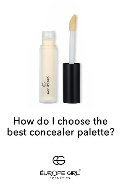 How do I choose the best concealer palette?