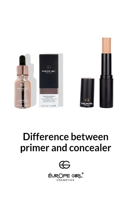 Difference between primer and concealer