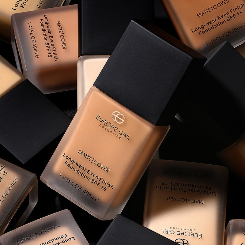 Long-Wear Matte Cover Foundation | With SPF 15