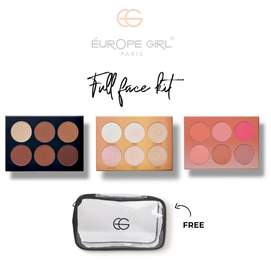 Full Face Set + Pouch