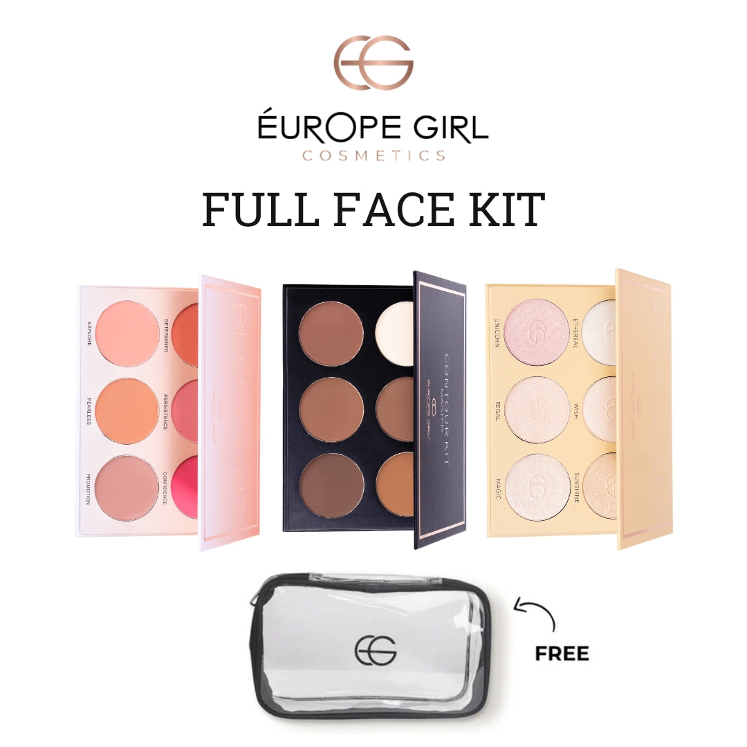 Full Face Set + Pouch