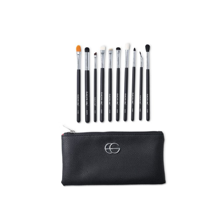 Professional Eye Makeup Brushes Set of 10 Pcs