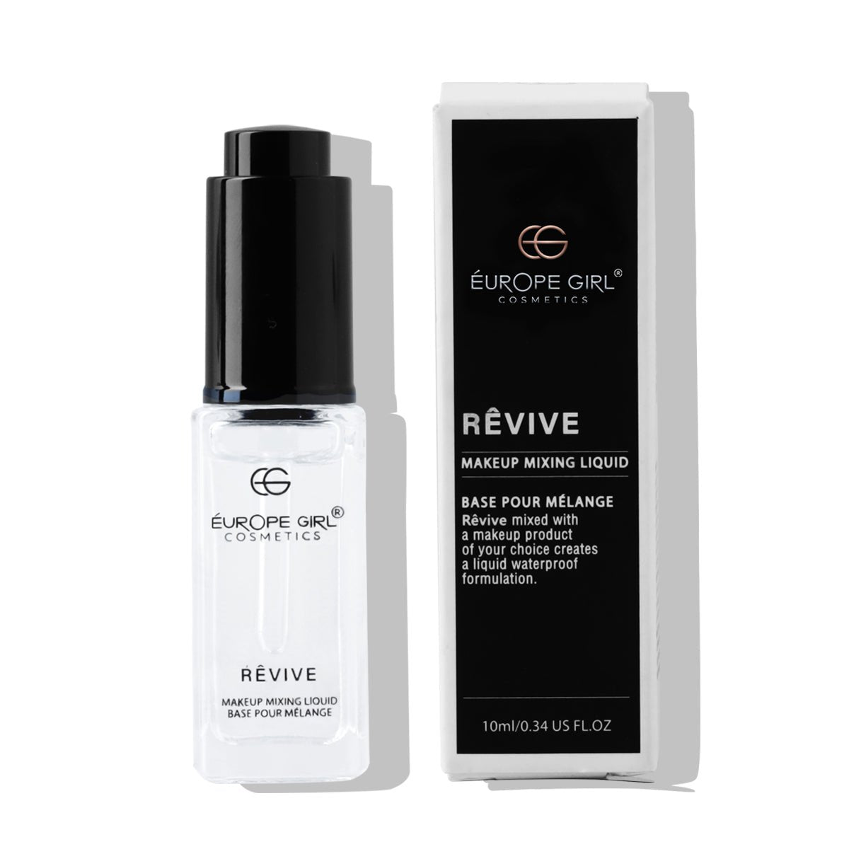 Revive Makeup Mixing Liquid (10ml) | Makeup Mixing Liquid for Fixing Broken Makeup, Dry Gel Eyeliner & Mascara