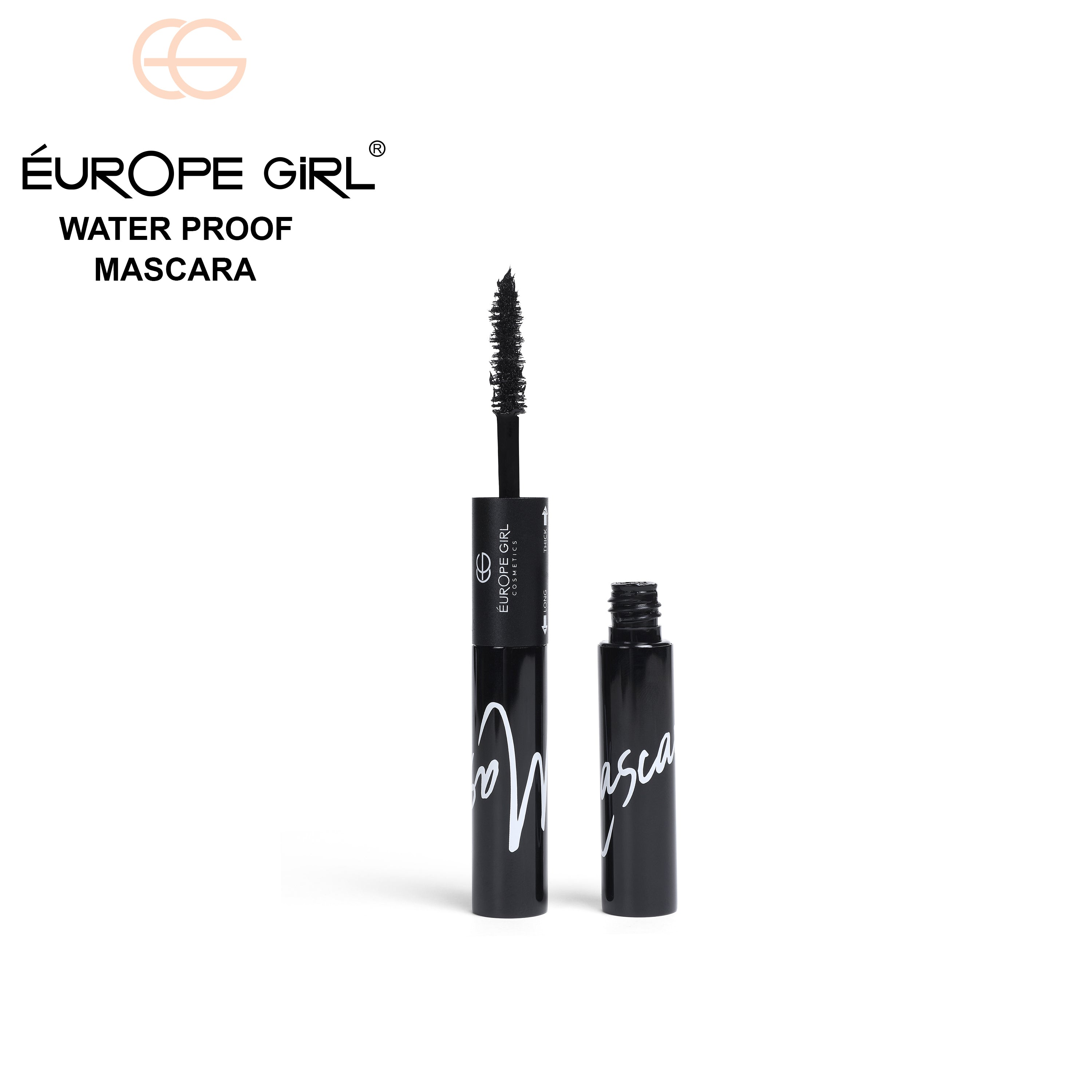 Éurope Girl Water proof Mascara  2 in 1