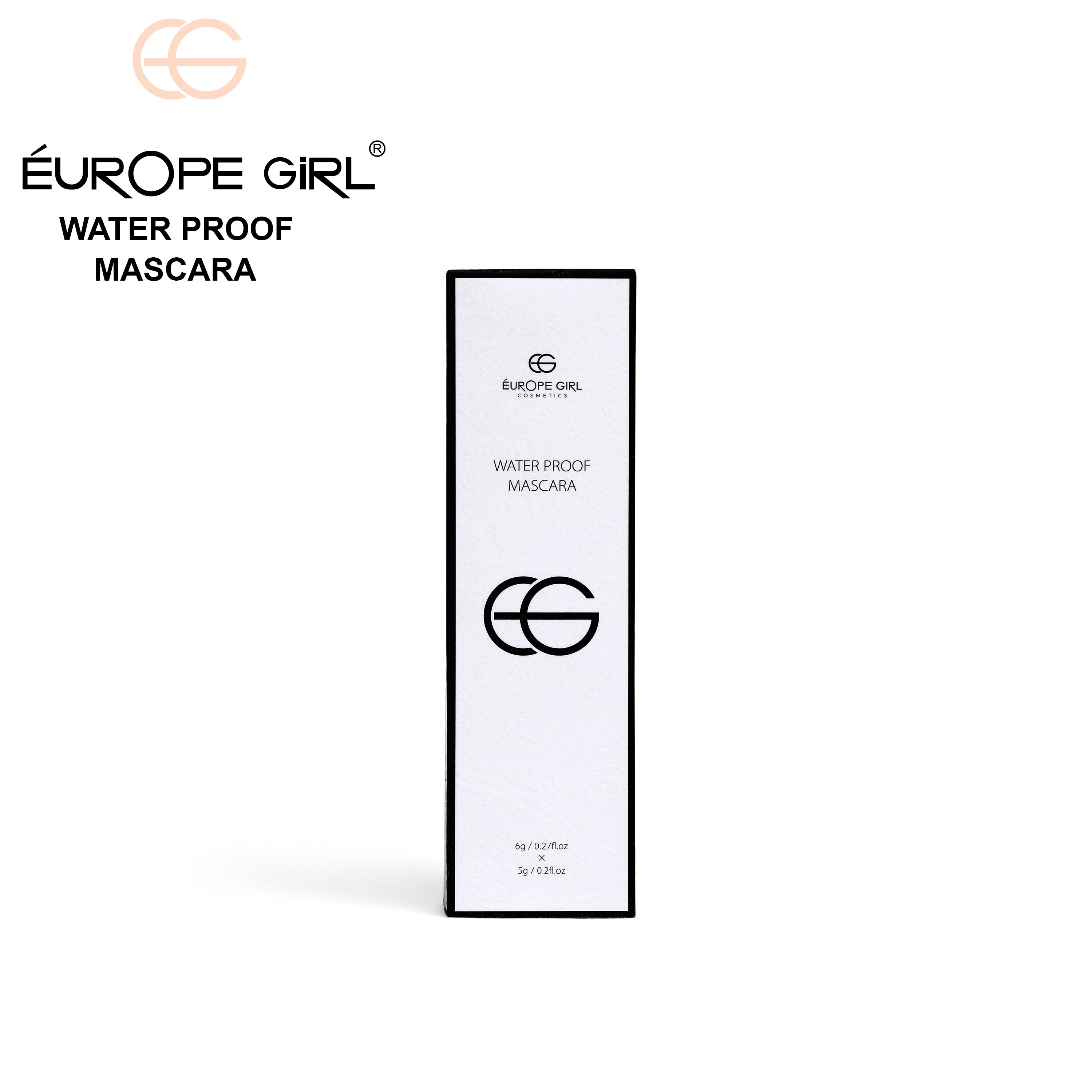 Éurope Girl Water proof Mascara  2 in 1