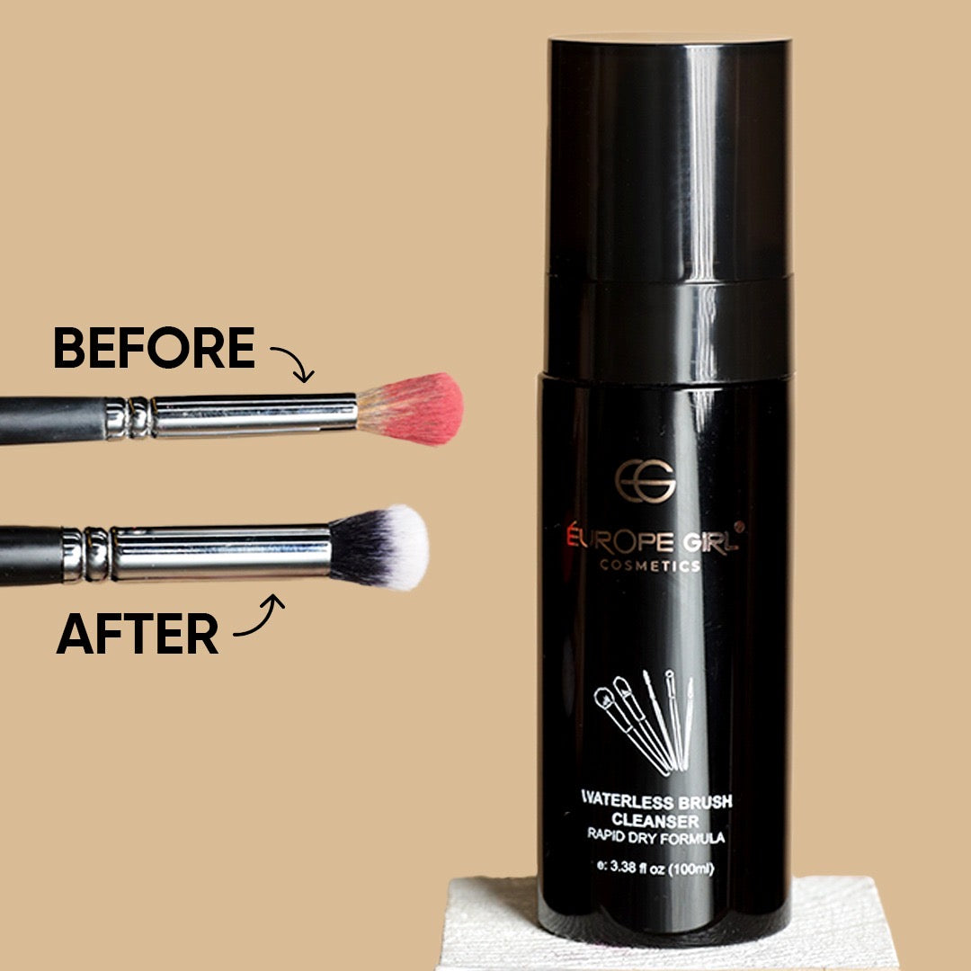 Instant Brush Cleanser | Brush Cleaner Spray | Waterless Brush Cleanser | Rapid Dry Formula | 100ml