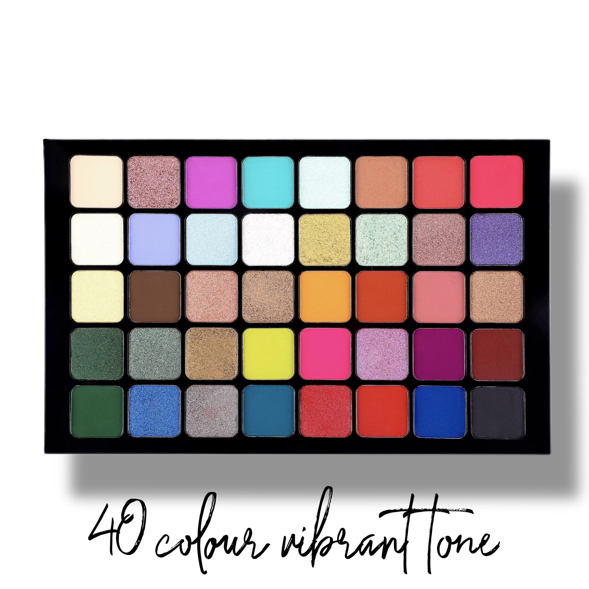 40 Color Eyeshadow Palette – New Vibrant Tone