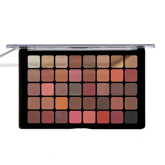 40 Color Eyeshadow Palette Warm Tone