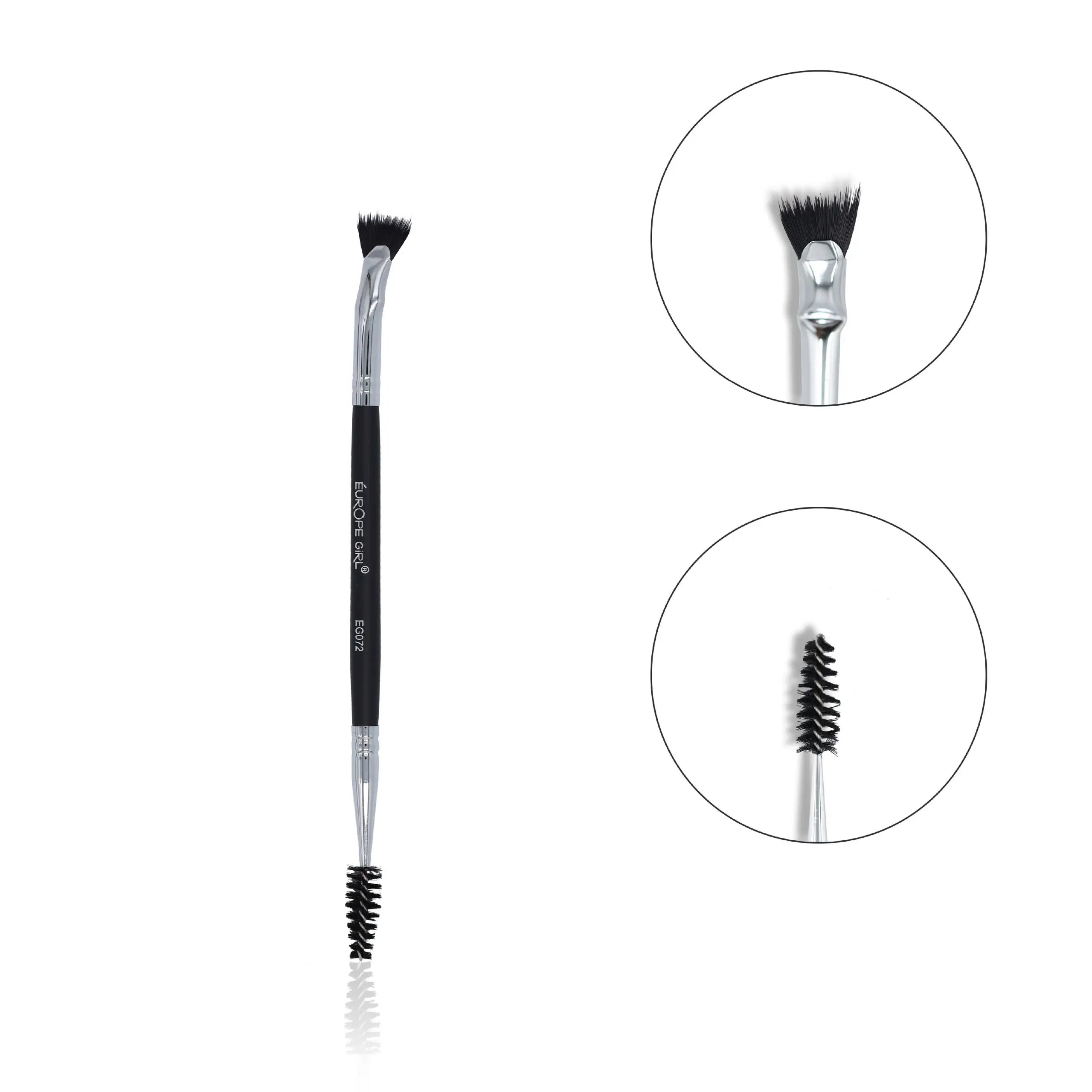 072 Double End Mascara / Lash Fan & eyebrow fan Spoolie Brush